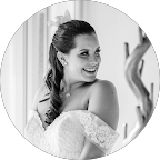 bride portrait black white wedding photography netherlands ka monge