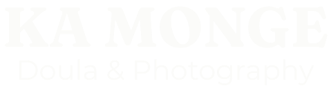 logo ka monge doula photography netherlands